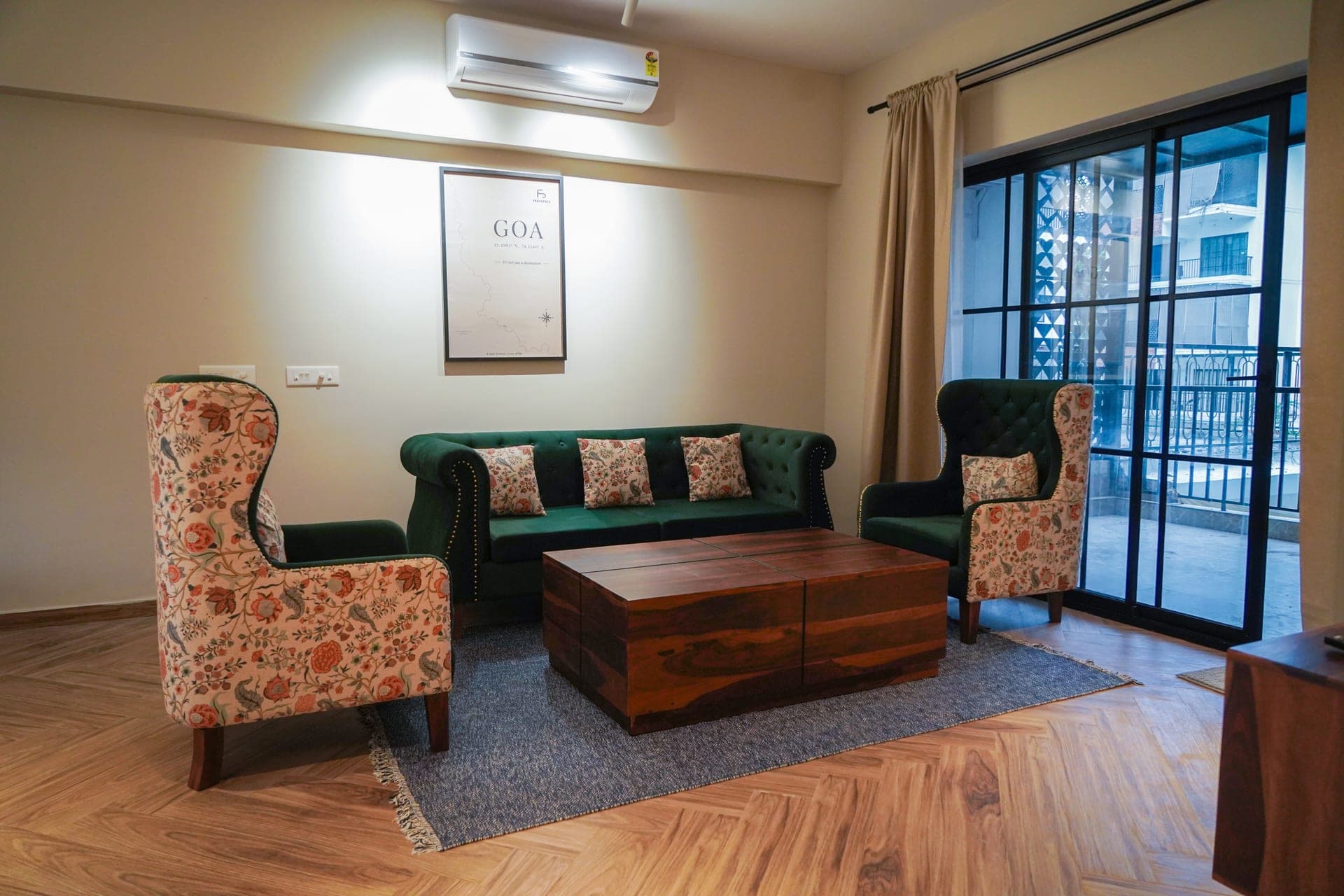 Fully Furnished Pool-Facing 2BHK — Calangute, North Goa - Image 1